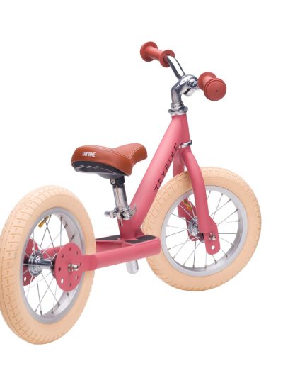 Trybike Balans bicikl 2u1 Steel Vintage Pink Matt