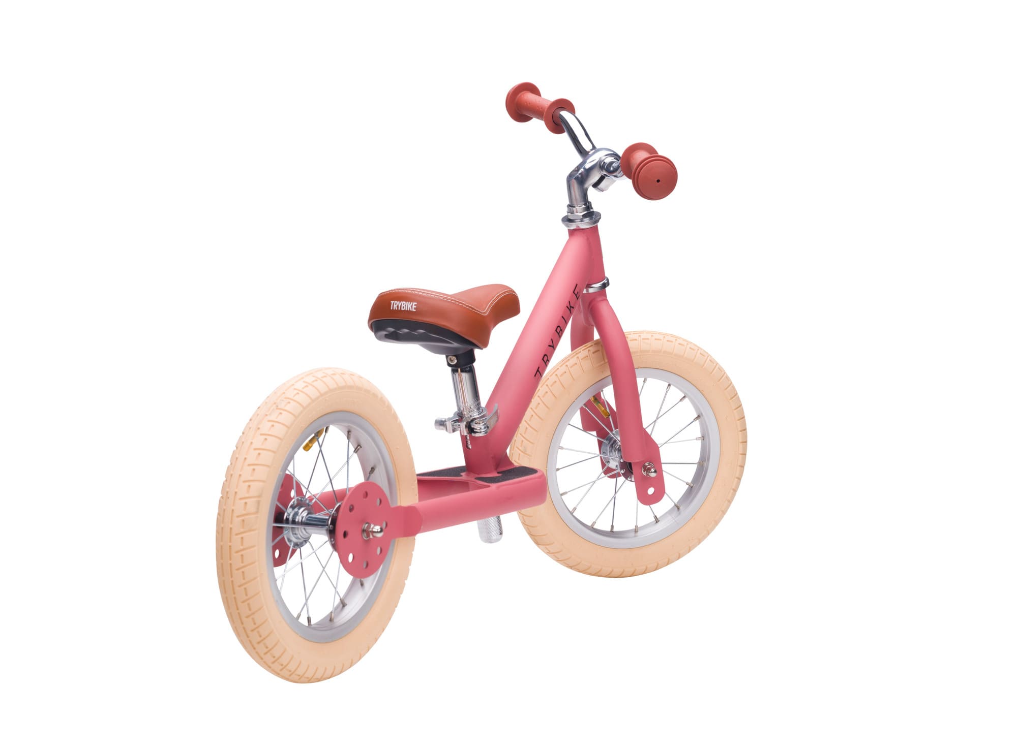 Trybike Balans bicikl 2u1 Steel Vintage Pink Matt