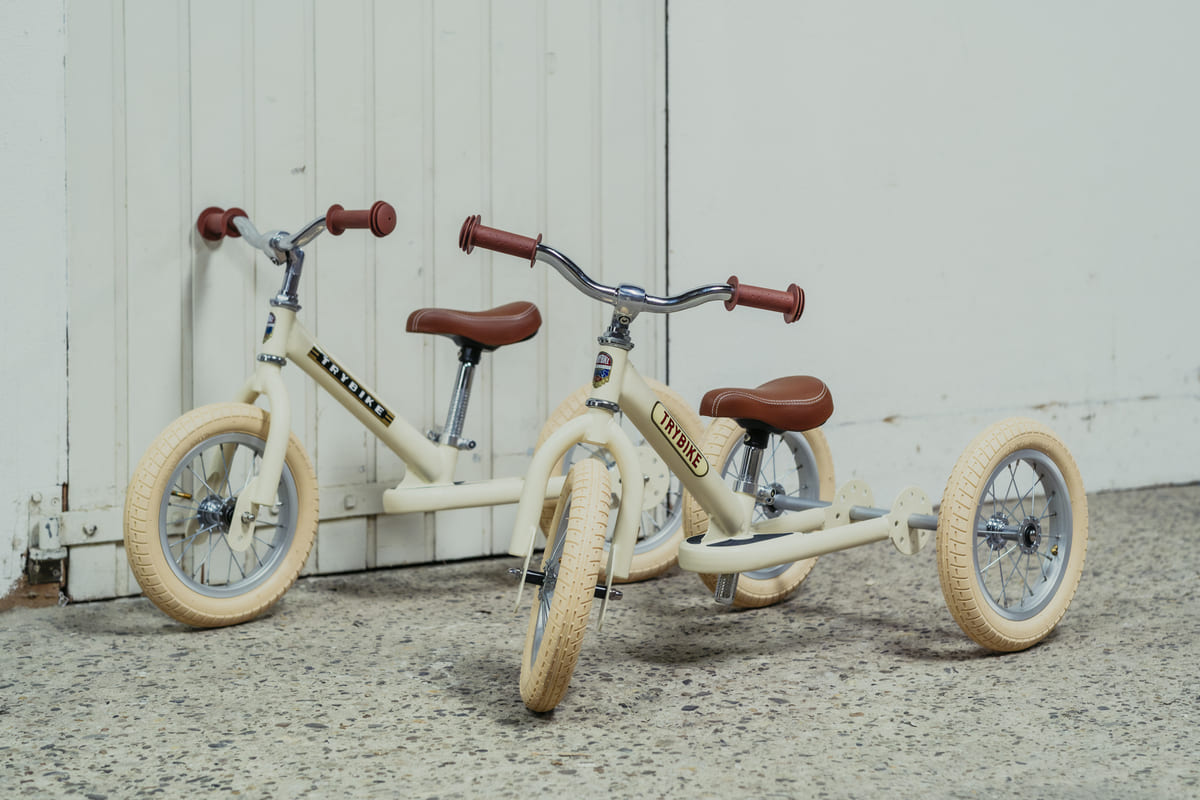 Trybike Balans bicikl 2u1 Steel Vintage Blue Matt - Image 11