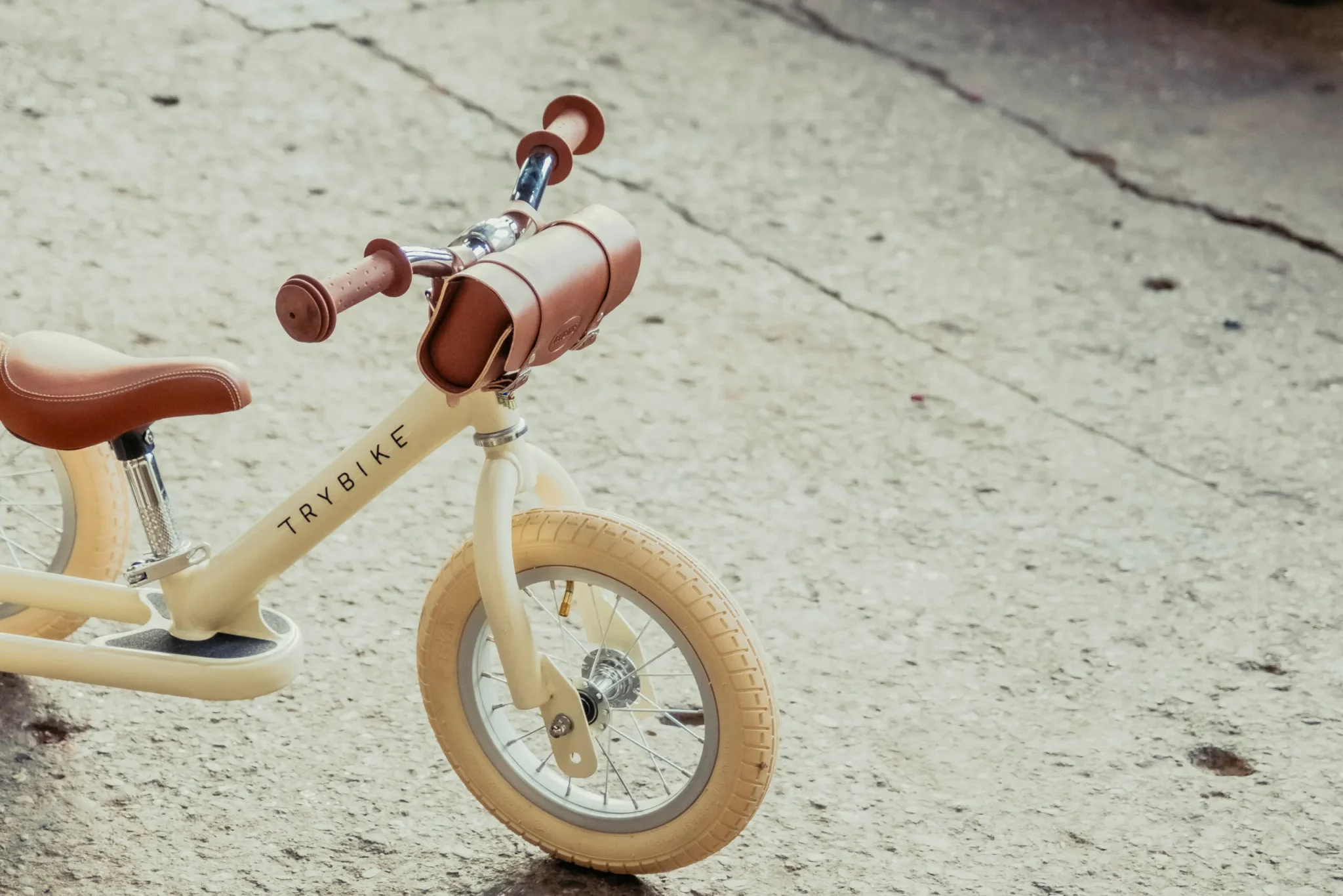 Trybike Balans bicikl 2u1 Steel Vintage Cream Matt - Image 2
