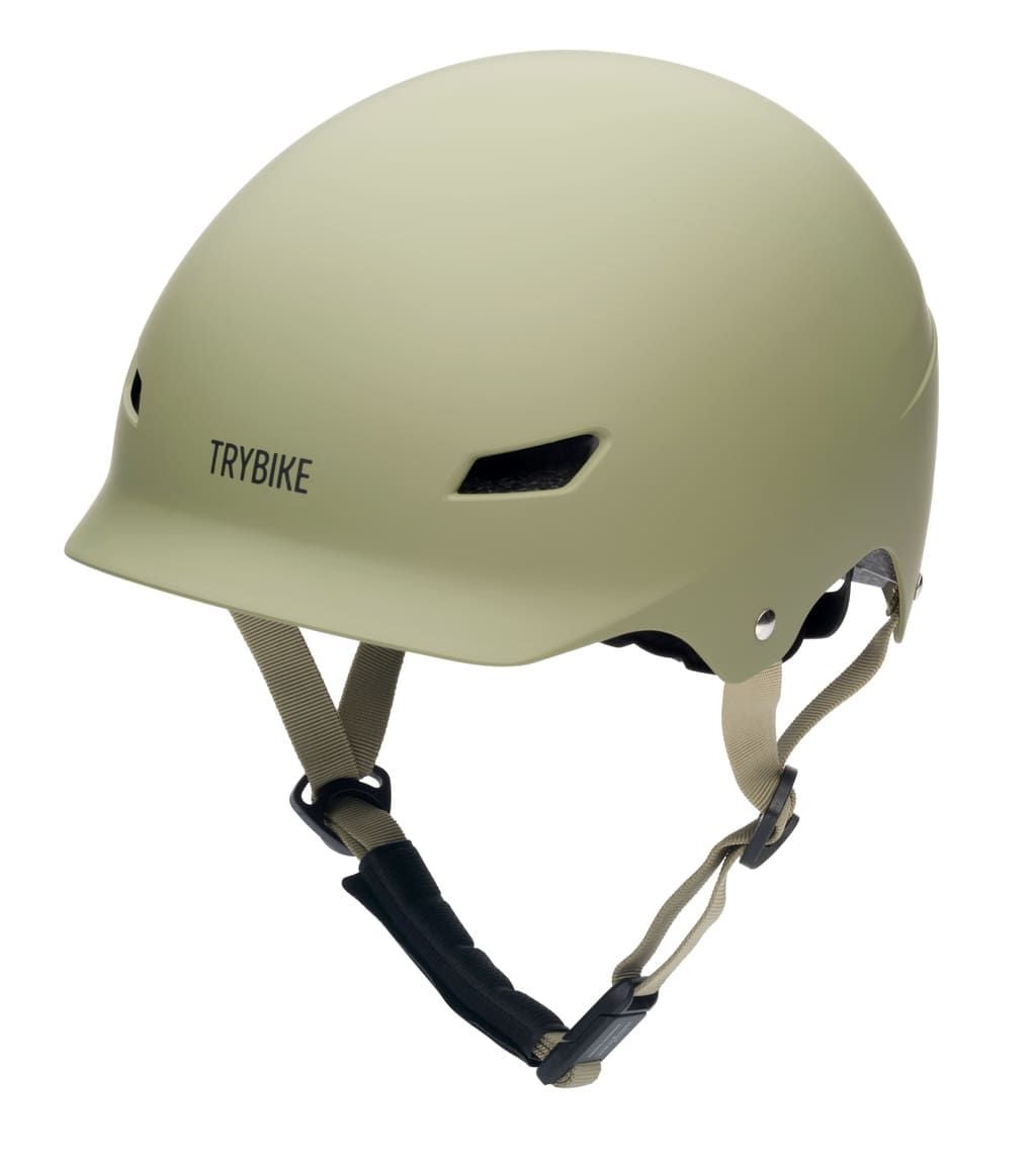 Trybike Kaciga za djecu S/M (51–56cm) Olive Green