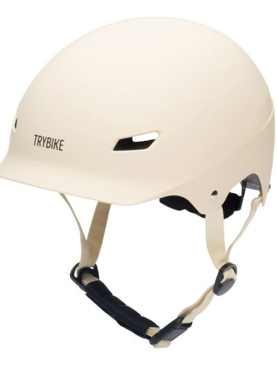 Trybike Kaciga za djecu S/M (51–56cm) Cream Beige