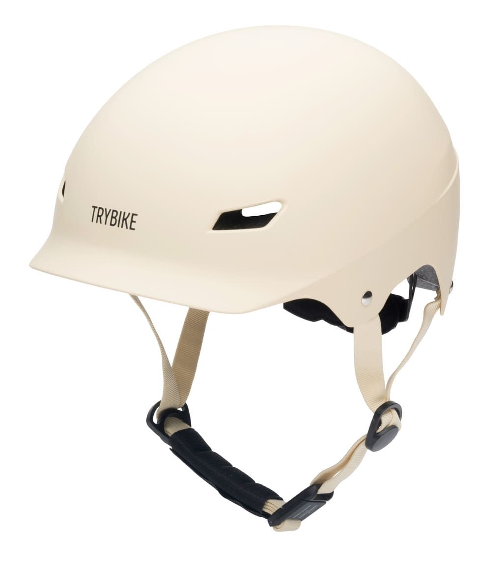 Trybike Kaciga za djecu S/M (51–56cm) Cream Beige