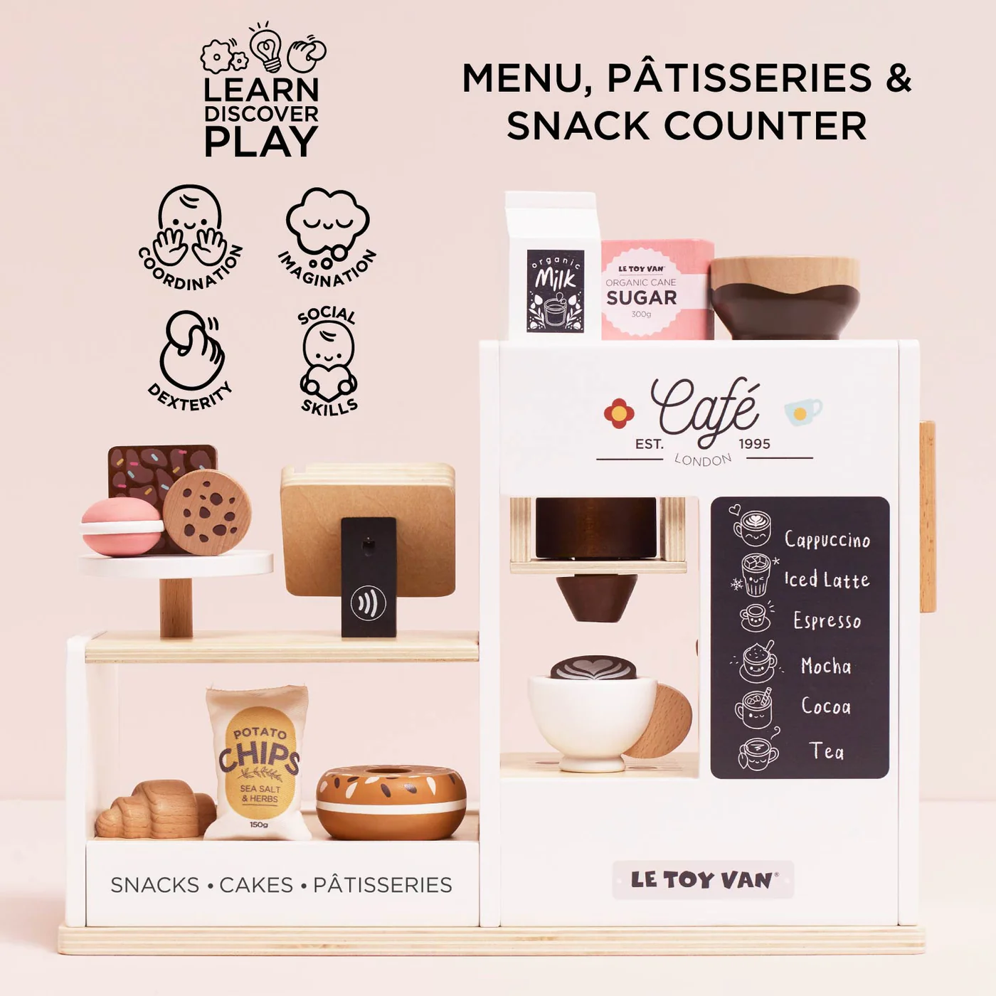 Le Toy Van Set Barista café shop - Image 3