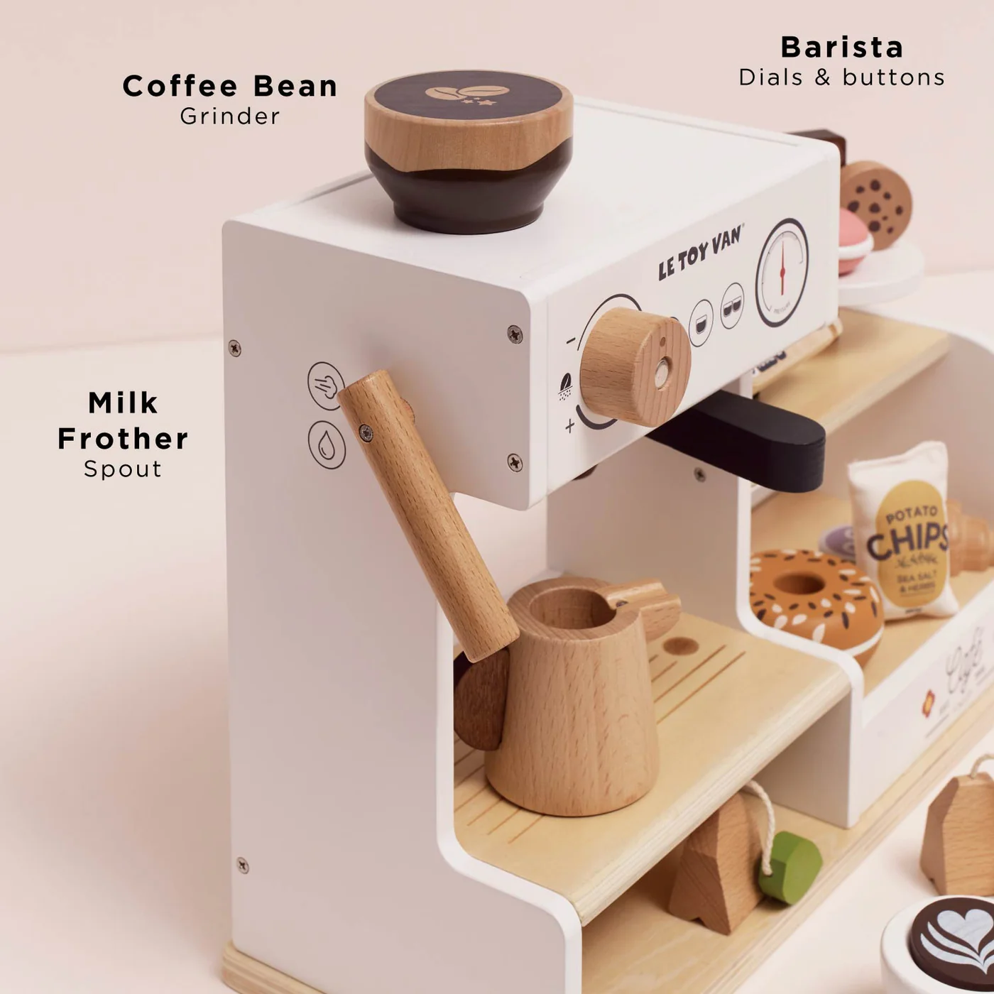 Le Toy Van Set Barista café shop - Image 5