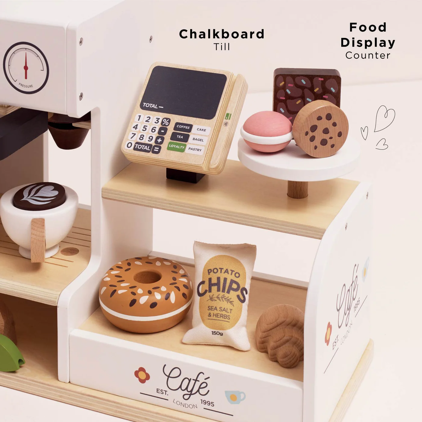 Le Toy Van Set Barista café shop - Image 6