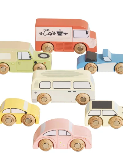 Le Toy Van Set drvenih autića - Vintage