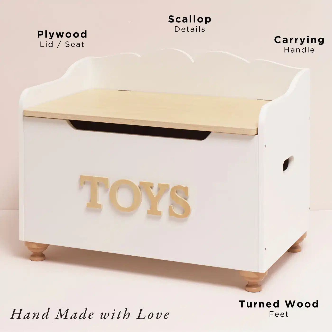 Le Toy Van Drvena vintage kutija za igračke Toy Box - Image 2