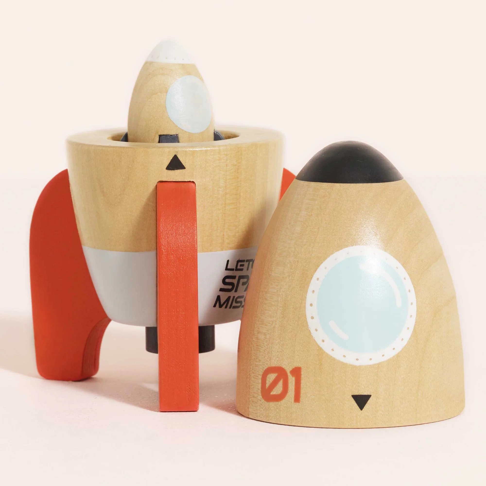 Le Toy Van Drveni set raketa Svemirska misija - Image 6