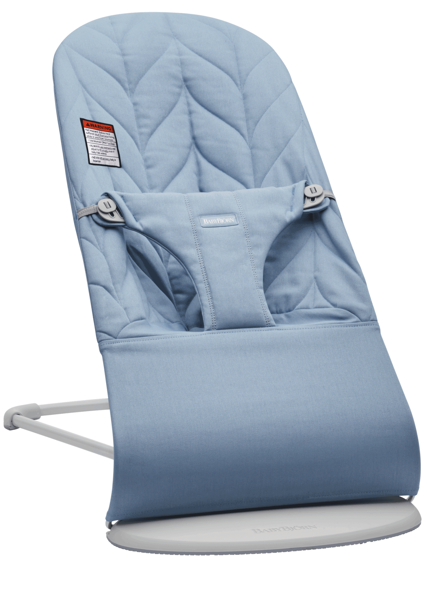 BabyBjörn Ležaljka za bebe Bliss - Petal Blue, Cotton