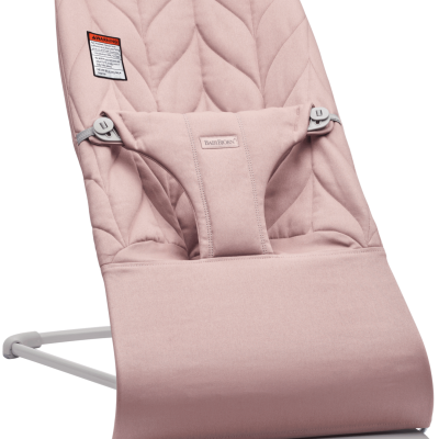 BabyBjörn Ležaljka za bebe Bliss Petal quilt, Dusty Pink, Woven