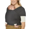 Ergobaby Aura marama, Sustainable Knit - Soft Black (0-12 mj.)