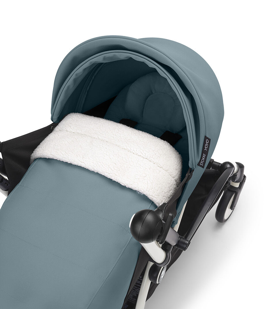 Stokke YOYO 0+ Sklopiva košara Aqua - Image 3