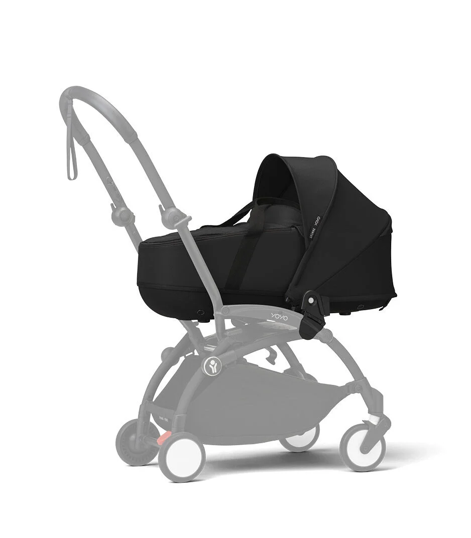 Stokke YOYO³ košara newborn shell Black - Image 2
