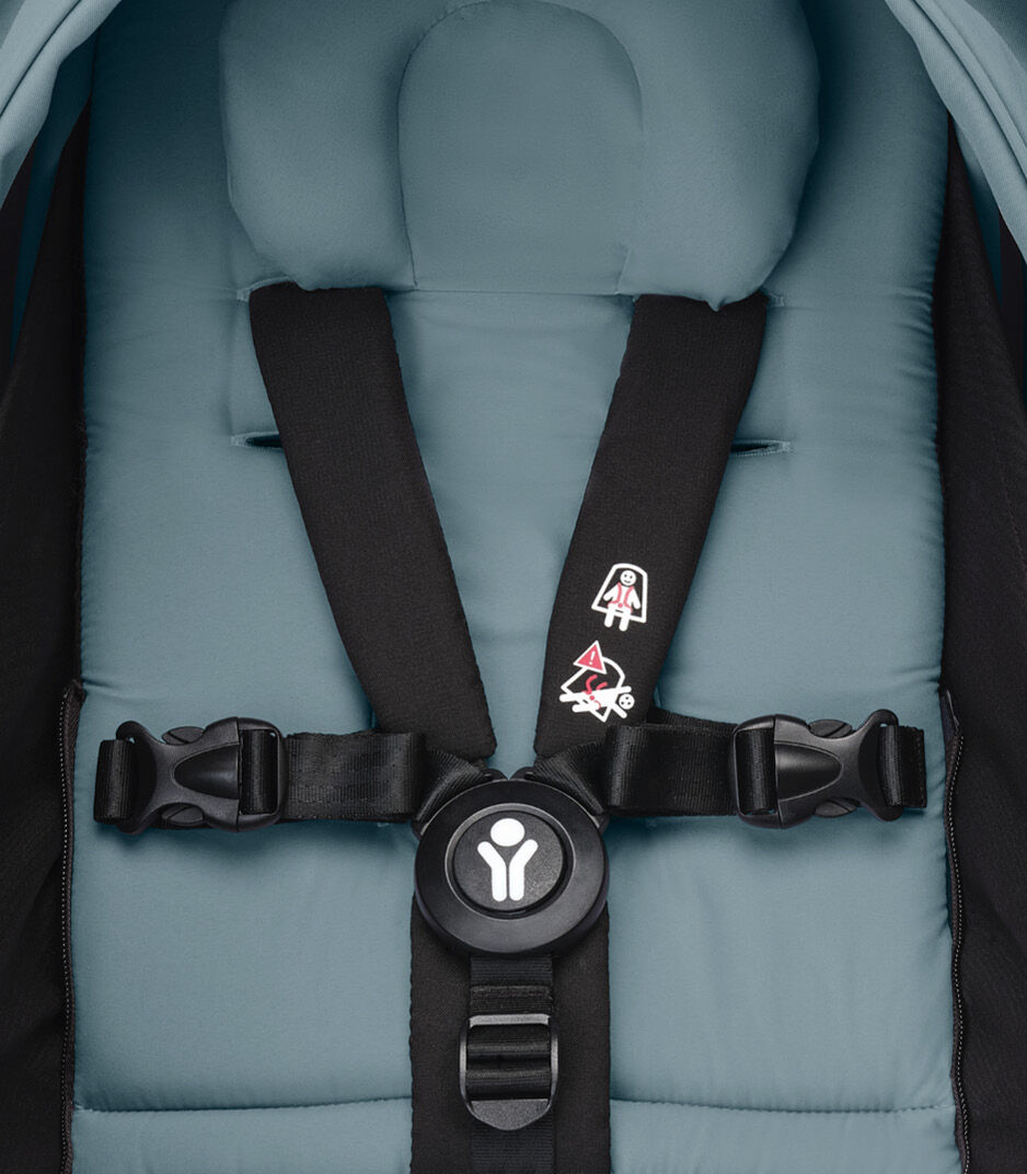 Stokke YOYO 0+ Sklopiva košara Aqua - Image 4