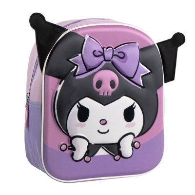 Cerdá Hello Kitty Kuromi dječiji 3D ruksak s aplikacijama
