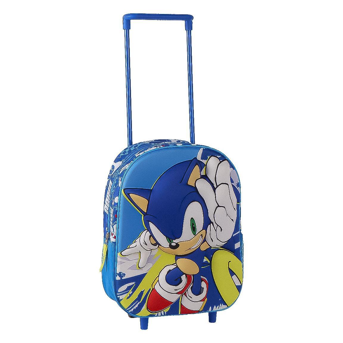 Cerdá Sonic dječiji 3D ruksak na točkiće