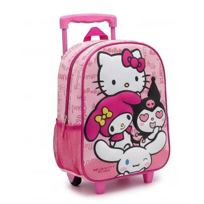 Cerdá Hello Kitty dječiji 3D ruksak na točkiće