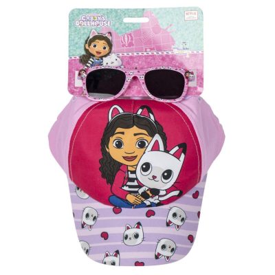 Cerdá Gabby’s Dollhouse dječiji set kapa i sunčane naočale – dizajn 3
