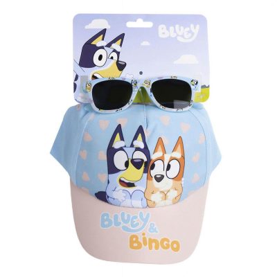 Cerdá Bluey dječiji set kapa i sunčane naočale – dizajn 2