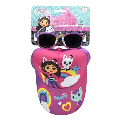 Cerdá Gabby’s Dollhouse dječiji set kapa i sunčane naočale – dizajn 2
