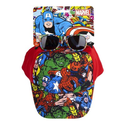Cerdá Avengers dječiji set kapa i sunčane naočale – dizajn 2
