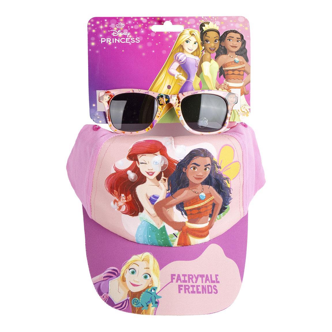 Cerdá Disney Princess dječiji set kapa i sunčane naočale
