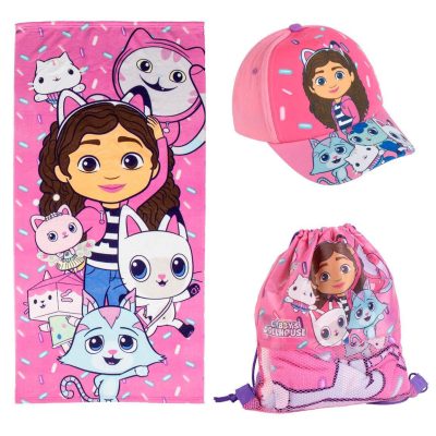 Cerdá Gabby’s Dollhouse set peškir i vrećica