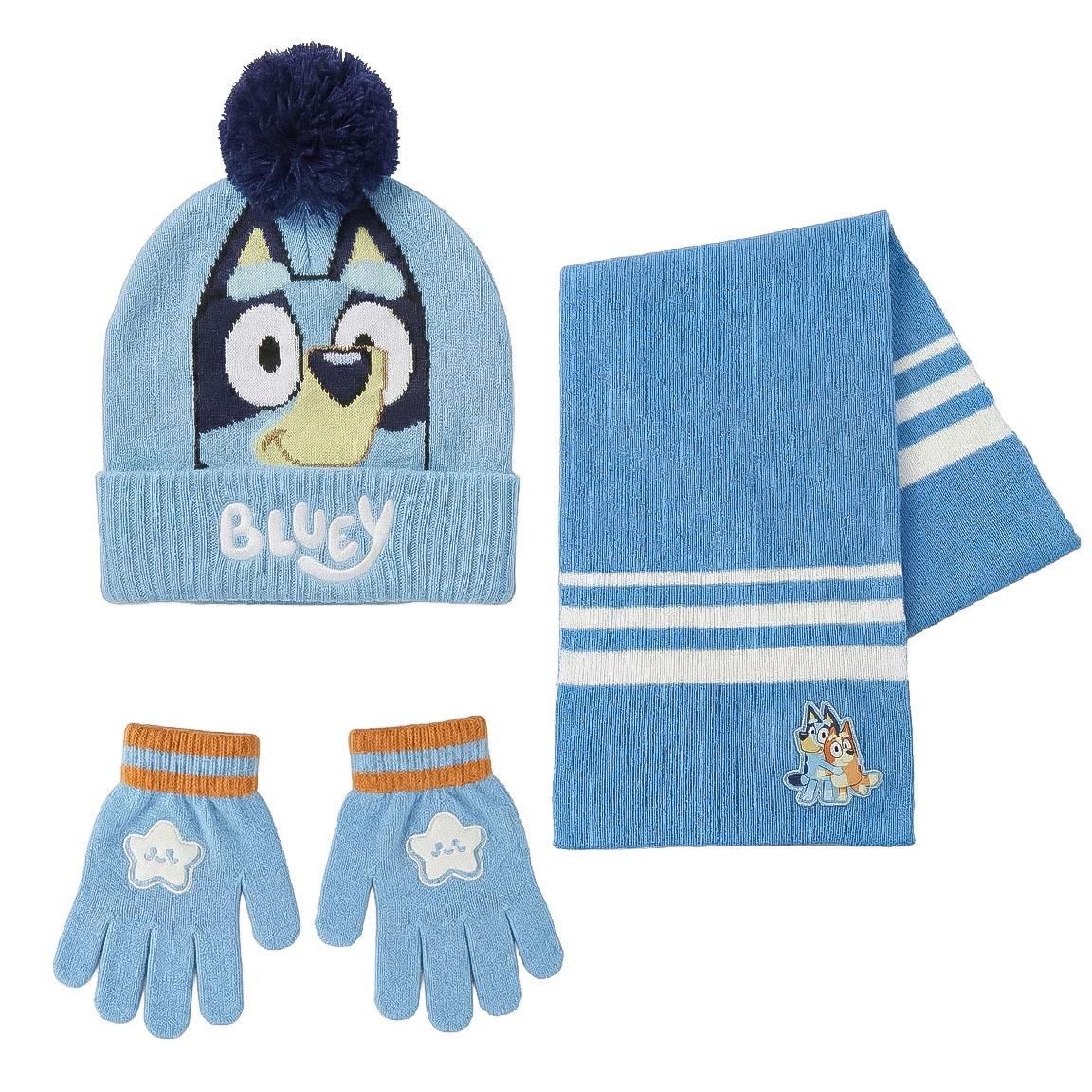 Cerdá Bluey zimski set od 3 dijela sa šalom