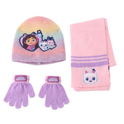 Cerdá Gabby’s Dollhouse zimski set od 3 dijela sa šalom