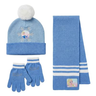 Cerdá Frozen zimski set od 3 dijela sa šalom