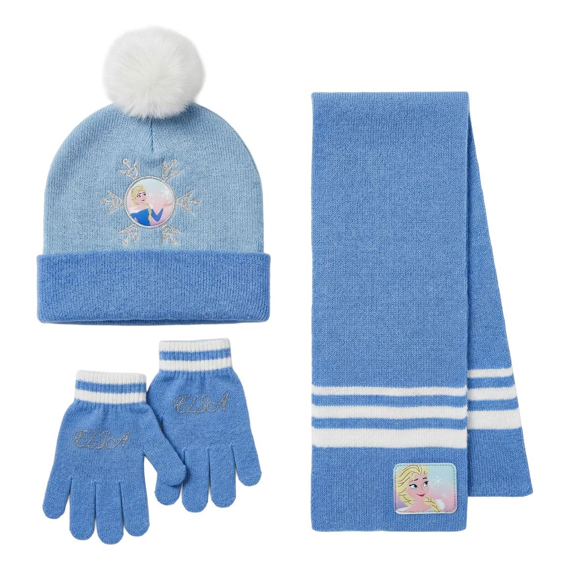 Cerdá Frozen zimski set od 3 dijela sa šalom