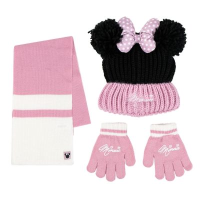 Cerdá Minnie zimski set od 3 dijela sa šalom