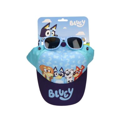 Cerdá Bluey dječiji set kapa i sunčane naočale – dizajn 1
