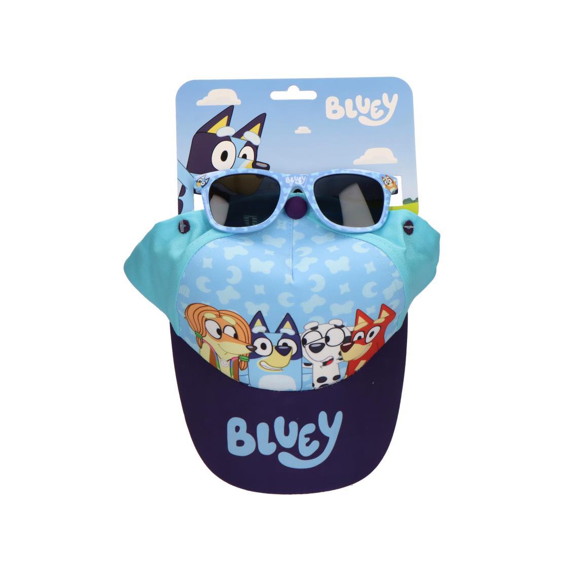 Cerdá Bluey dječiji set kapa i sunčane naočale – dizajn 1