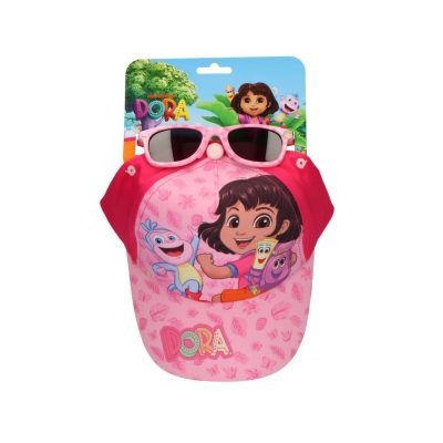 Cerdá Dora the Explorer dječiji set kapa i sunčane naočale
