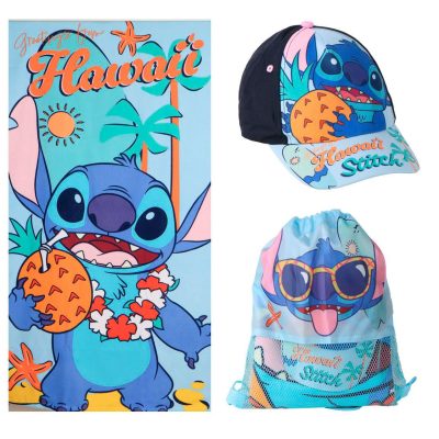 Cerdá Stitch set peškir i vrećica