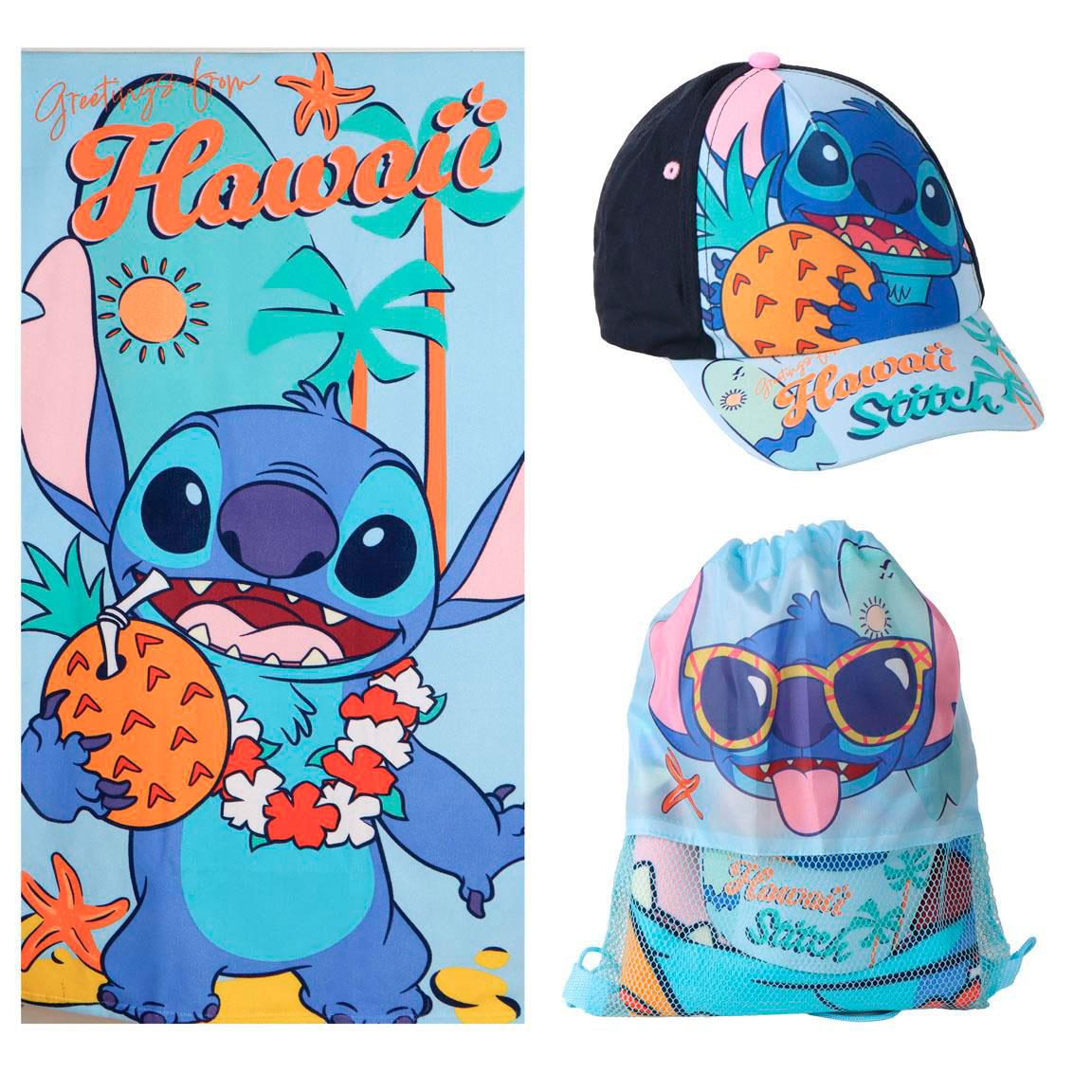 Cerdá Stitch set peškir i vrećica