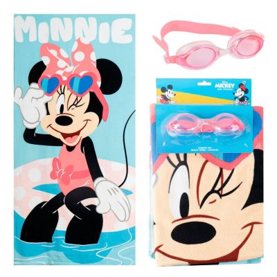 Cerdá Minnie set peškir i naočale za plivanje