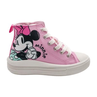 Cerdá Minnie visoke platnene dječije patike s PVC đonom