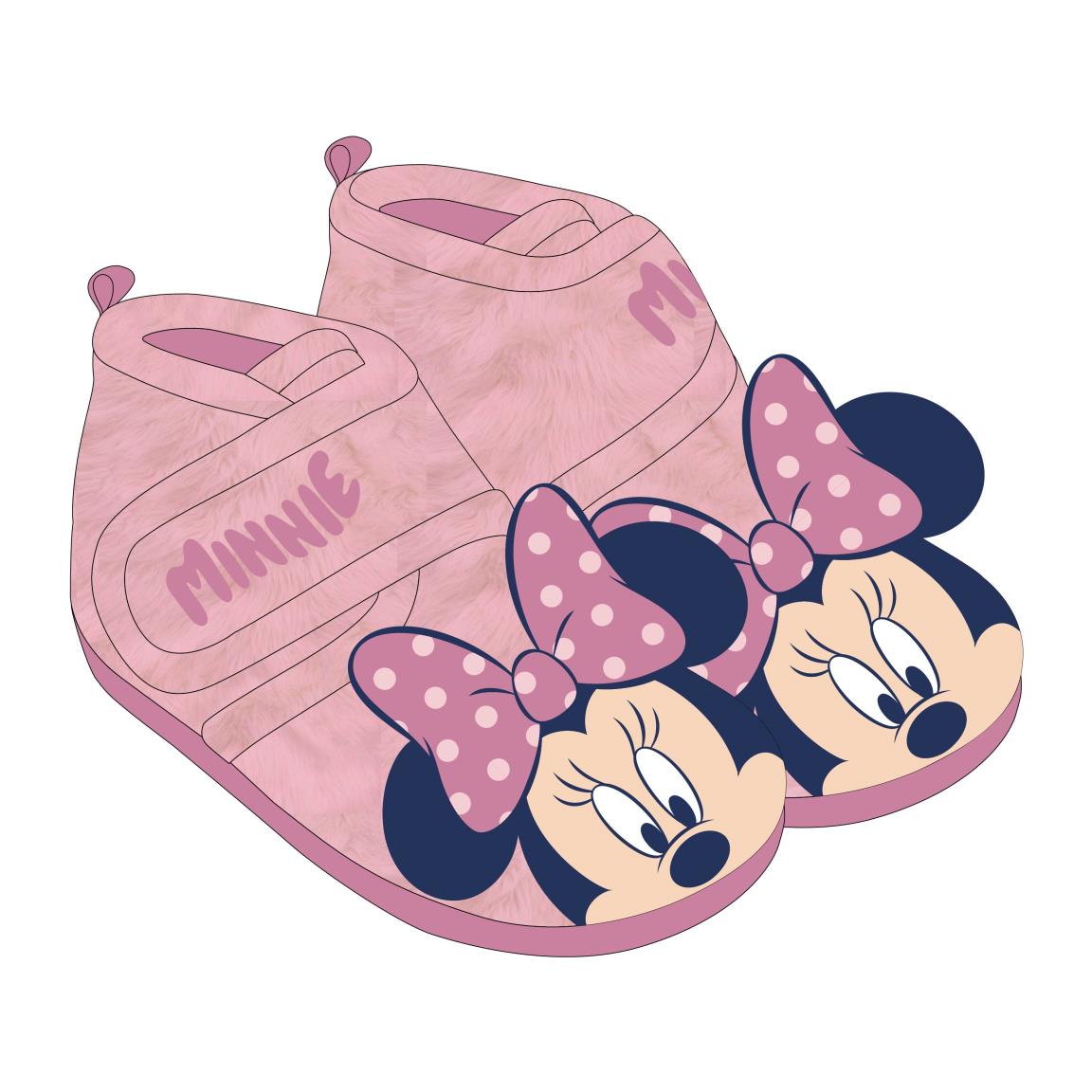 Cerdá Minnie visoke kućne papuče s aplikacijama