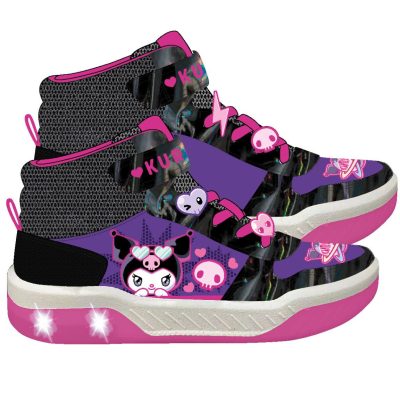 Cerdá Hello Kitty Kuromi visoke dječije patike s PVC đonom i svjetlima