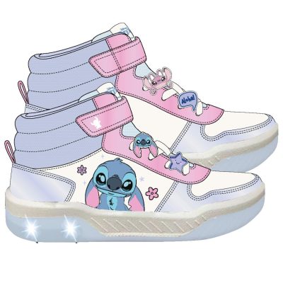 Cerdá Stitch visoke dječije patike s PVC đonom i svjetlima