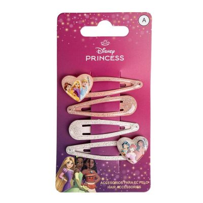 Cerdá Disney Princess šnalice za kosu, 4 komada