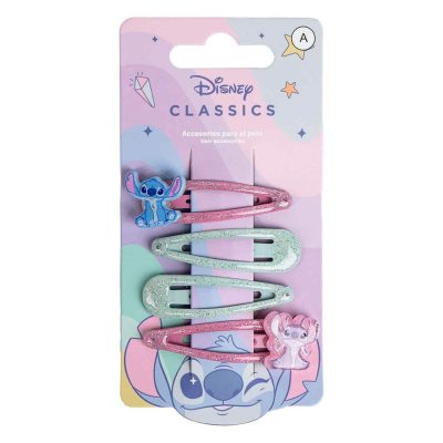 Cerdá Stitch šnalice za kosu, 4 komada