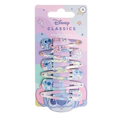Cerdá Stitch šnalice za kosu, 6 komada