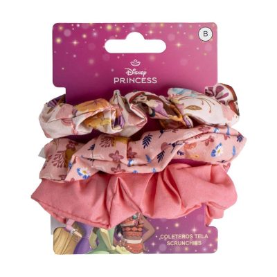 Cerdá Disney Princess scrunchie gumice za kosu, 3 komada