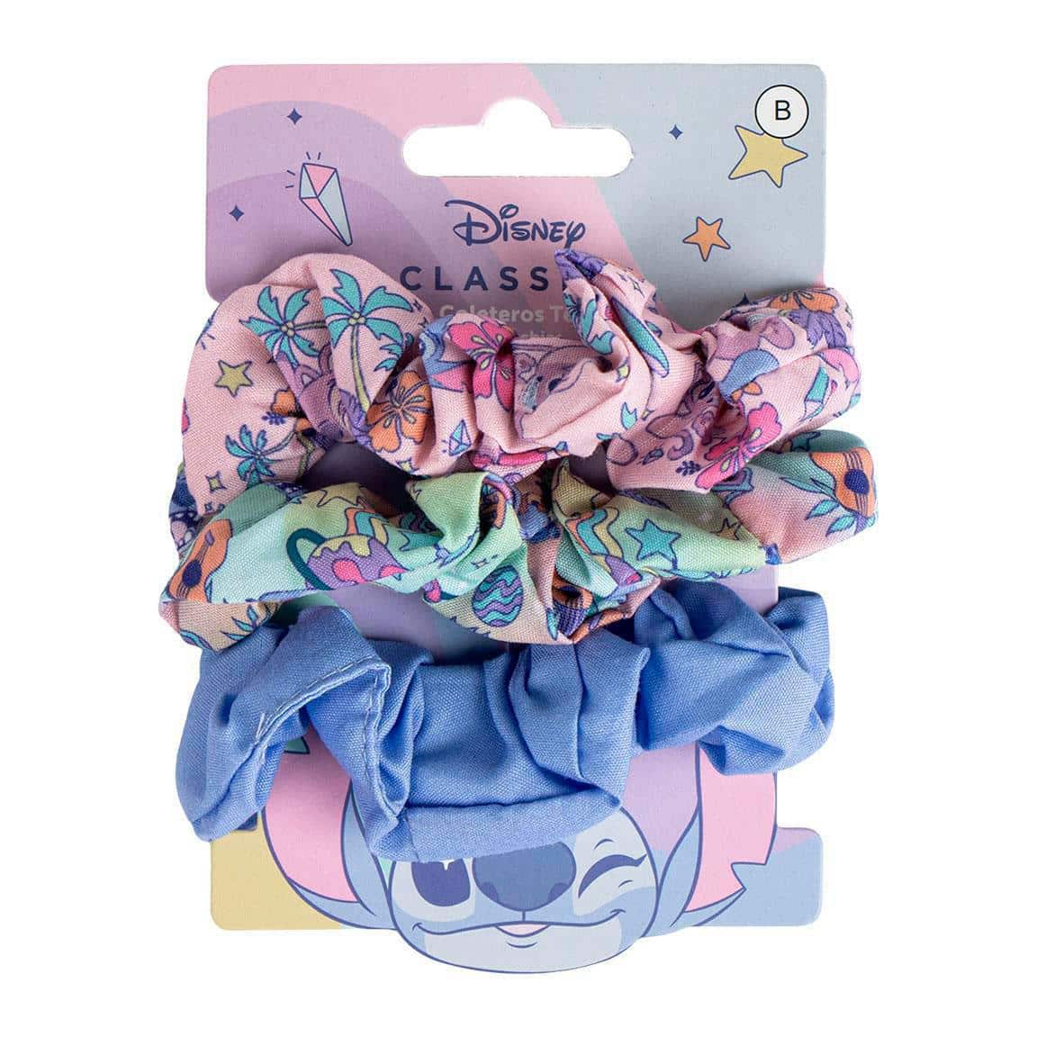 Cerdá Stitch scrunchie gumice za kosu, 3 komada