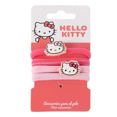 Cerdá Hello Kitty gumice za kosu, 4 komada