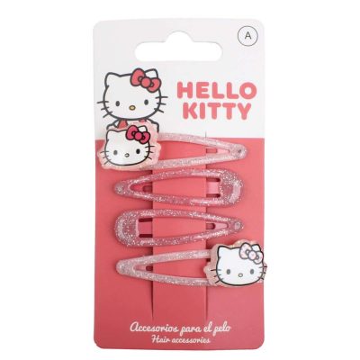 Cerdá Hello Kitty šnalice za kosu, 4 komada